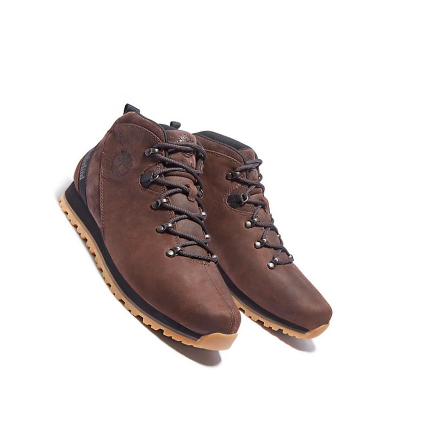 Botas Chukka Timberland Bartlett Ridge Mid Hiker Hombre Marrones Oscuro | ES-BCSEF01