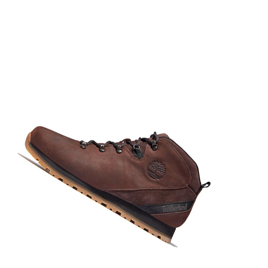 Botas Chukka Timberland Bartlett Ridge Mid Hiker Hombre Marrones Oscuro | ES-BCSEF01