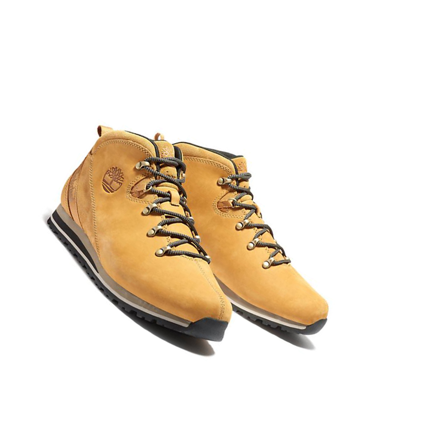 Botas Chukka Timberland Bartlett Ridge Mid Hiker Hombre Amarillo | ES-SMOEX58