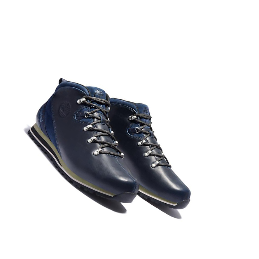 Botas Chukka Timberland Bartlett Ridge Mid Hiker Hombre Azul Marino | ES-ZMODP18