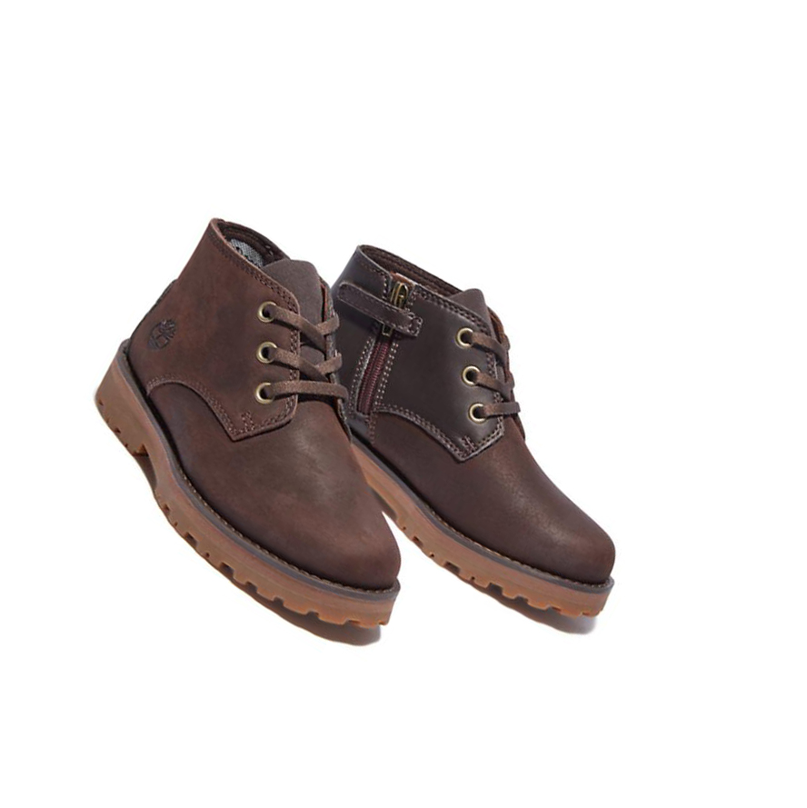 Botas Chukka Timberland Courma Kid Niños Marrones Oscuro | ES-CPKMT23