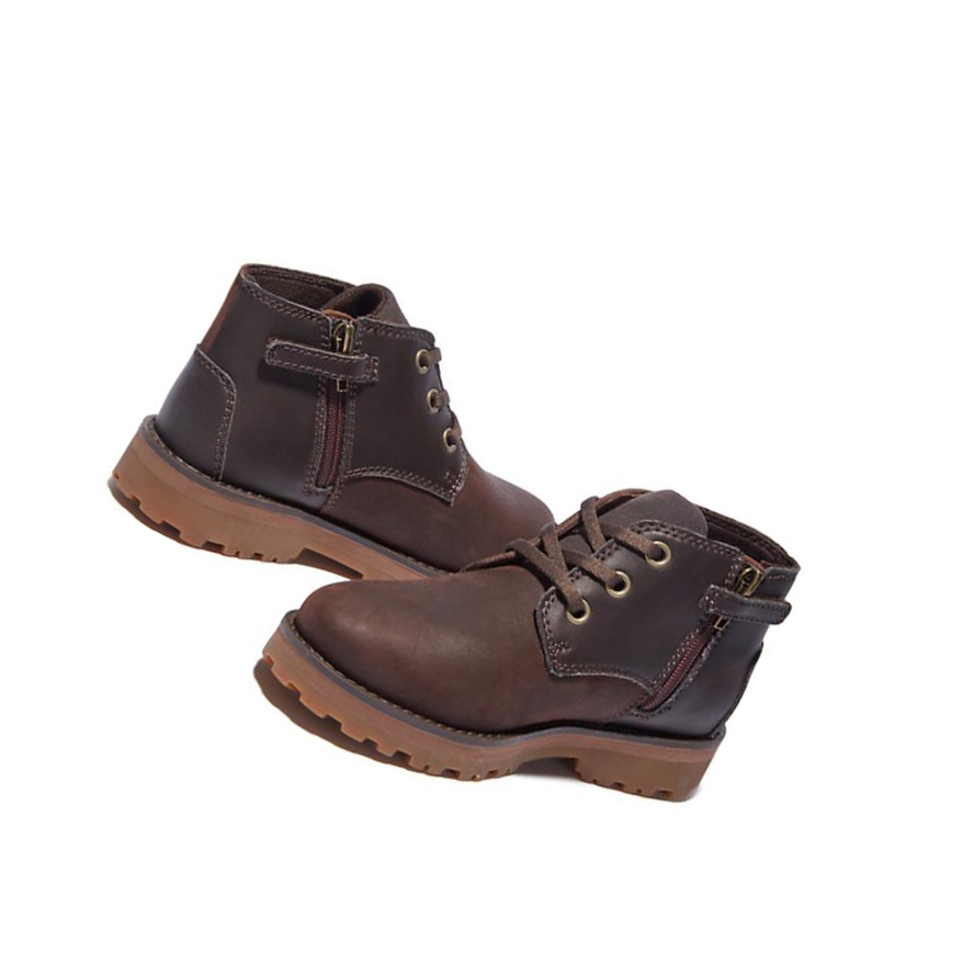 Botas Chukka Timberland Courma Kid Niños Marrones Oscuro | ES-CPKMT23