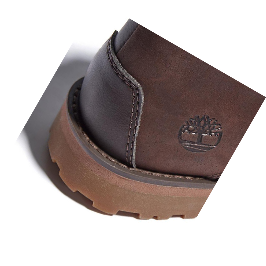 Botas Chukka Timberland Courma Kid Niños Marrones Oscuro | ES-CPKMT23