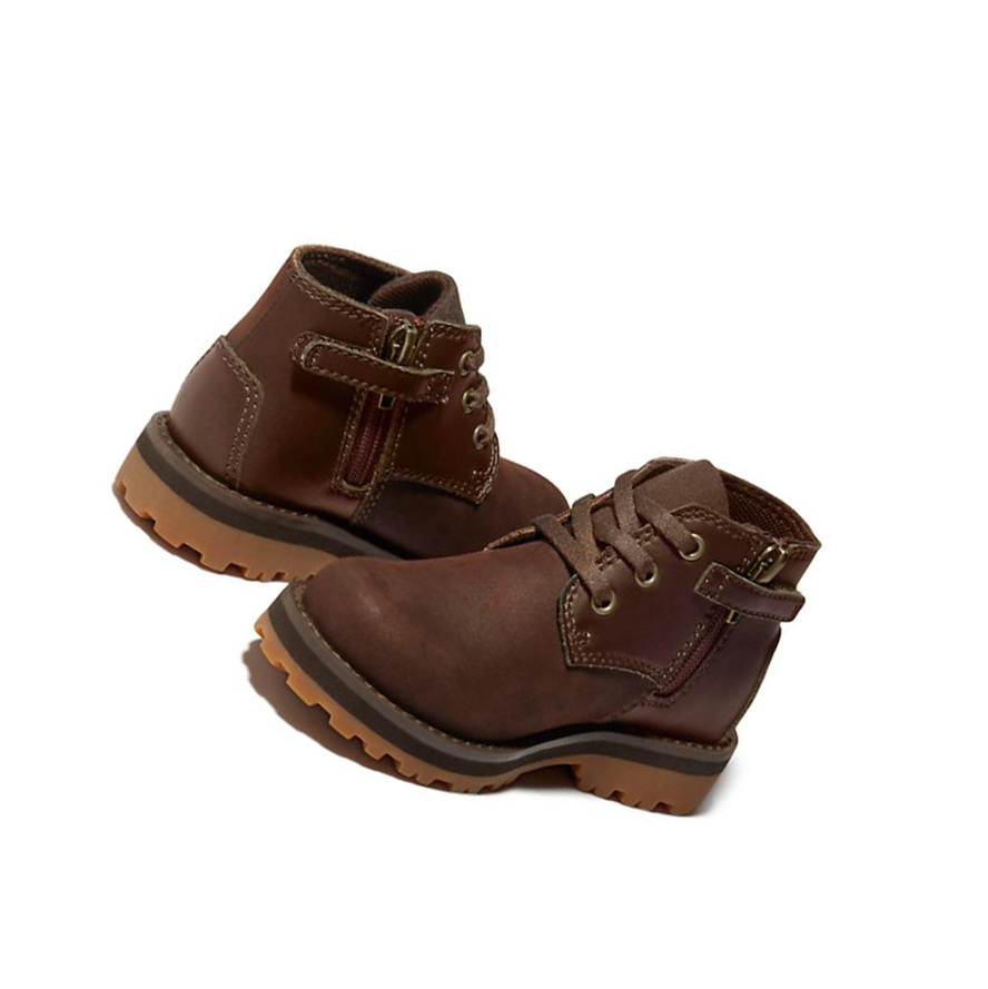 Botas Chukka Timberland Courma Kid Niños Marrones Oscuro | ES-ISRXK03