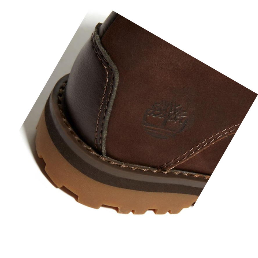 Botas Chukka Timberland Courma Kid Niños Marrones Oscuro | ES-ISRXK03