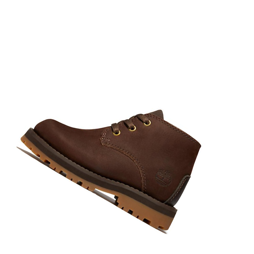 Botas Chukka Timberland Courma Kid Niños Marrones Oscuro | ES-ISRXK03