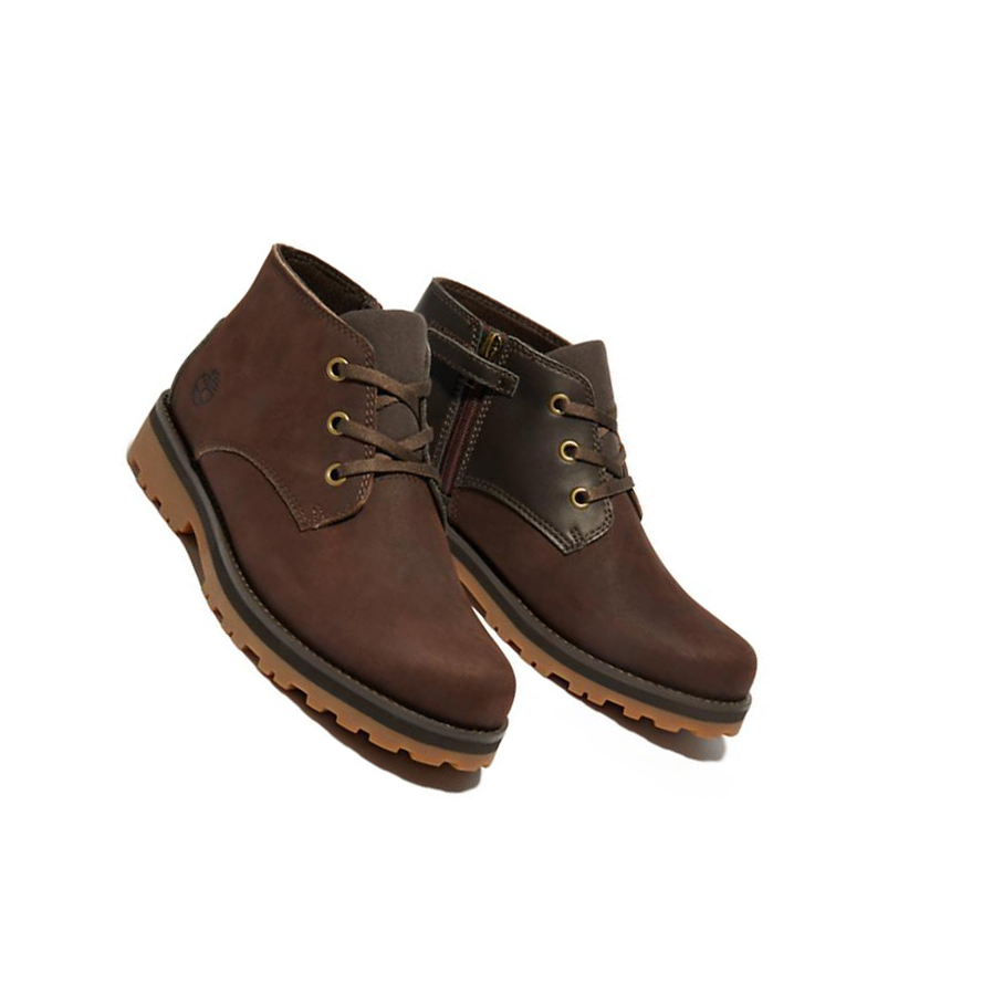 Botas Chukka Timberland Courma Kid Niños Marrones Oscuro | ES-MZHKL70