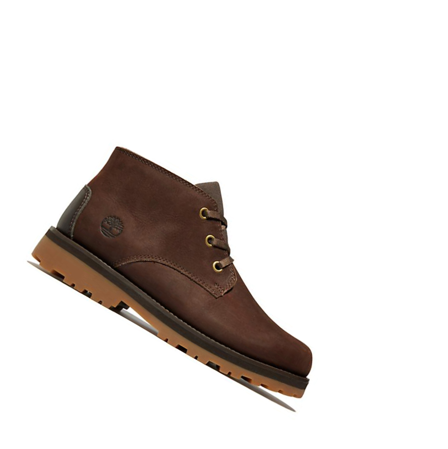 Botas Chukka Timberland Courma Kid Niños Marrones Oscuro | ES-MZHKL70