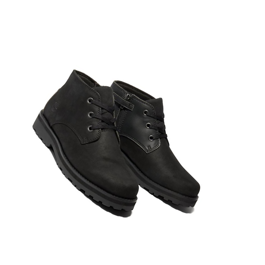 Botas Chukka Timberland Courma Kid Niños Negras | ES-YNORV53