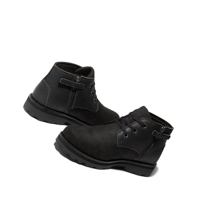 Botas Chukka Timberland Courma Kid Niños Negras | ES-YNORV53