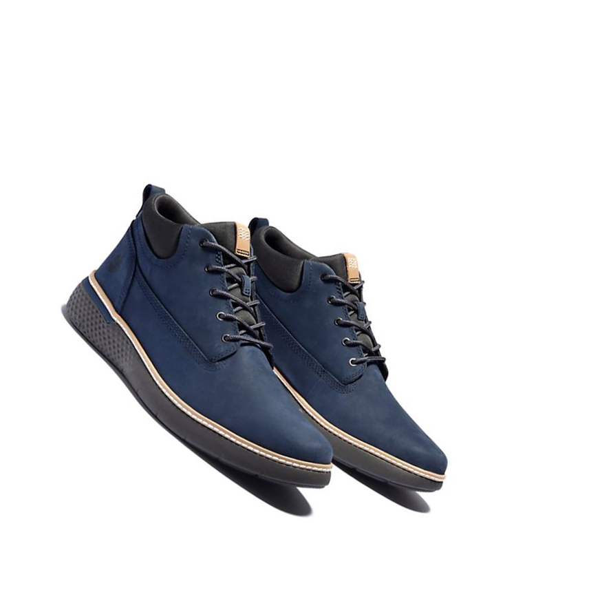 Botas Chukka Timberland Cross Mark Hombre Azul Marino | ES-VEPXC97