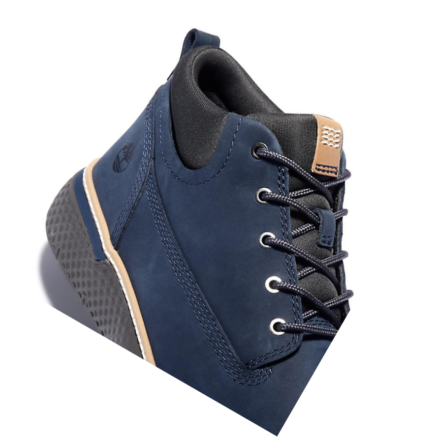 Botas Chukka Timberland Cross Mark Hombre Azul Marino | ES-VEPXC97