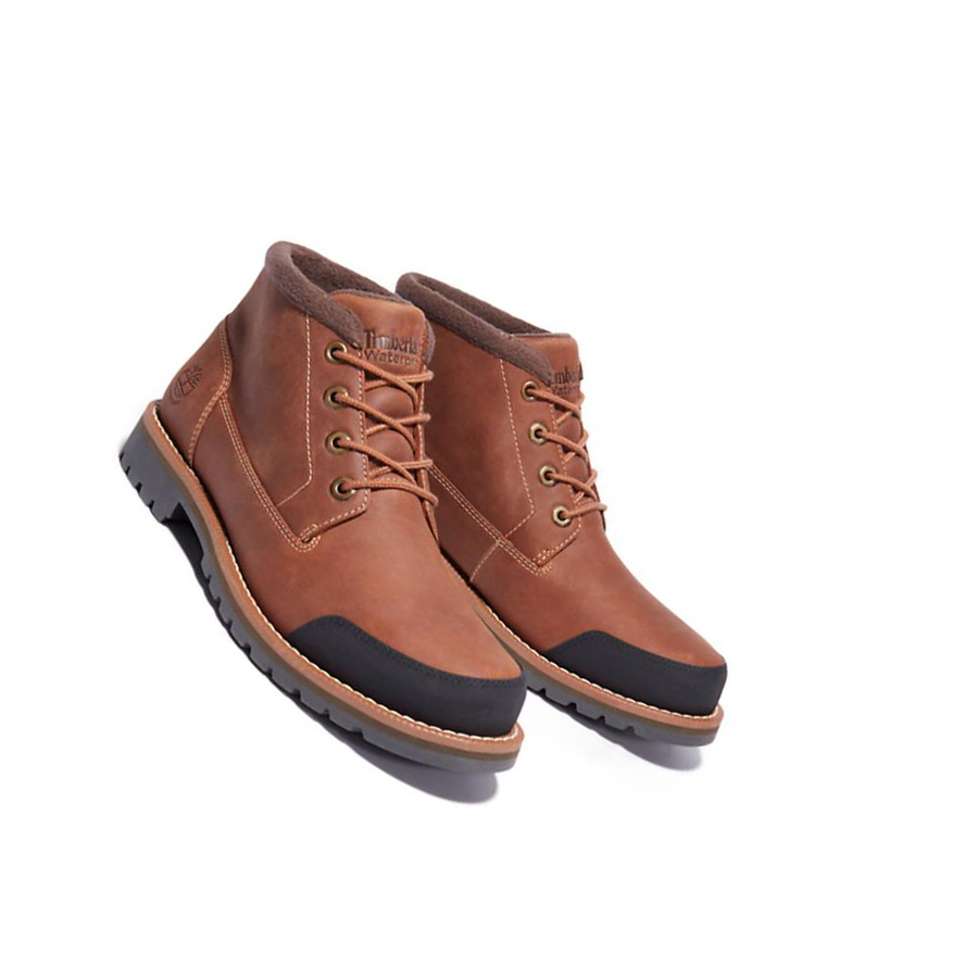 Botas Chukka Timberland Larchmont Forro Hombre Marrones | ES-XKADC31