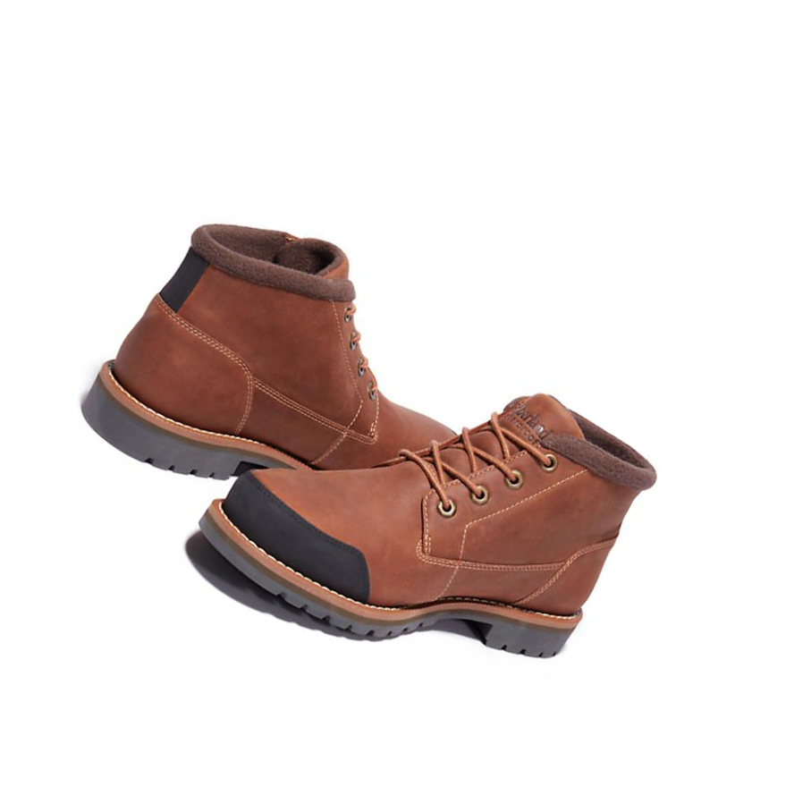 Botas Chukka Timberland Larchmont Forro Hombre Marrones | ES-XKADC31