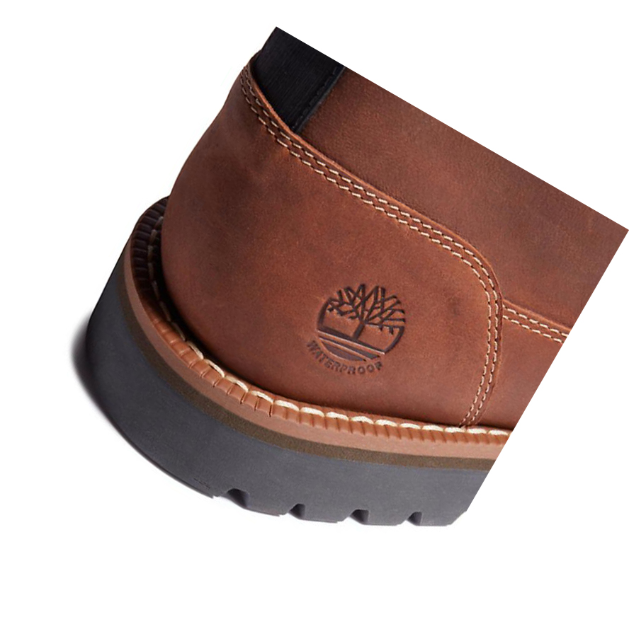 Botas Chukka Timberland Larchmont Forro Hombre Marrones | ES-XKADC31