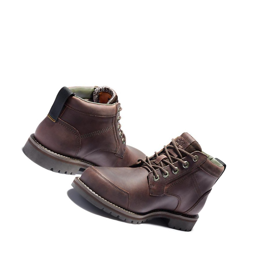 Botas Chukka Timberland Larchmont II Cuero Hombre Marrones Oscuro | ES-JNPDO96