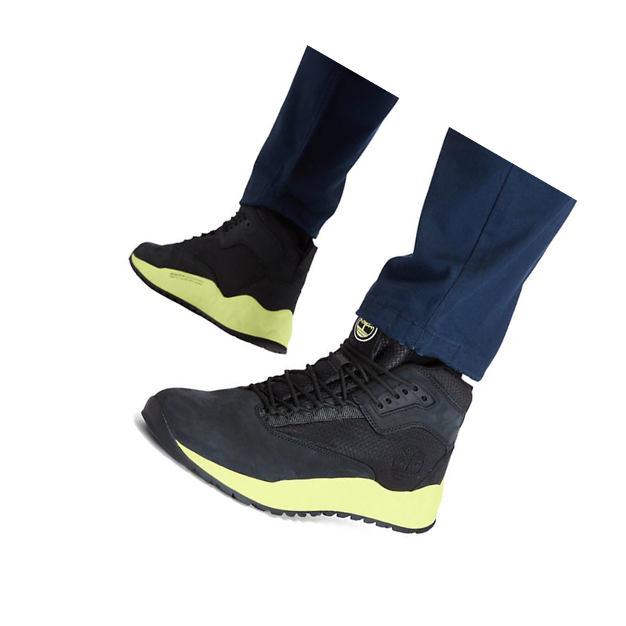 Botas Chukka Timberland Solar Wave GreenStride™ Hombre Negras Verde | ES-IGBTL18