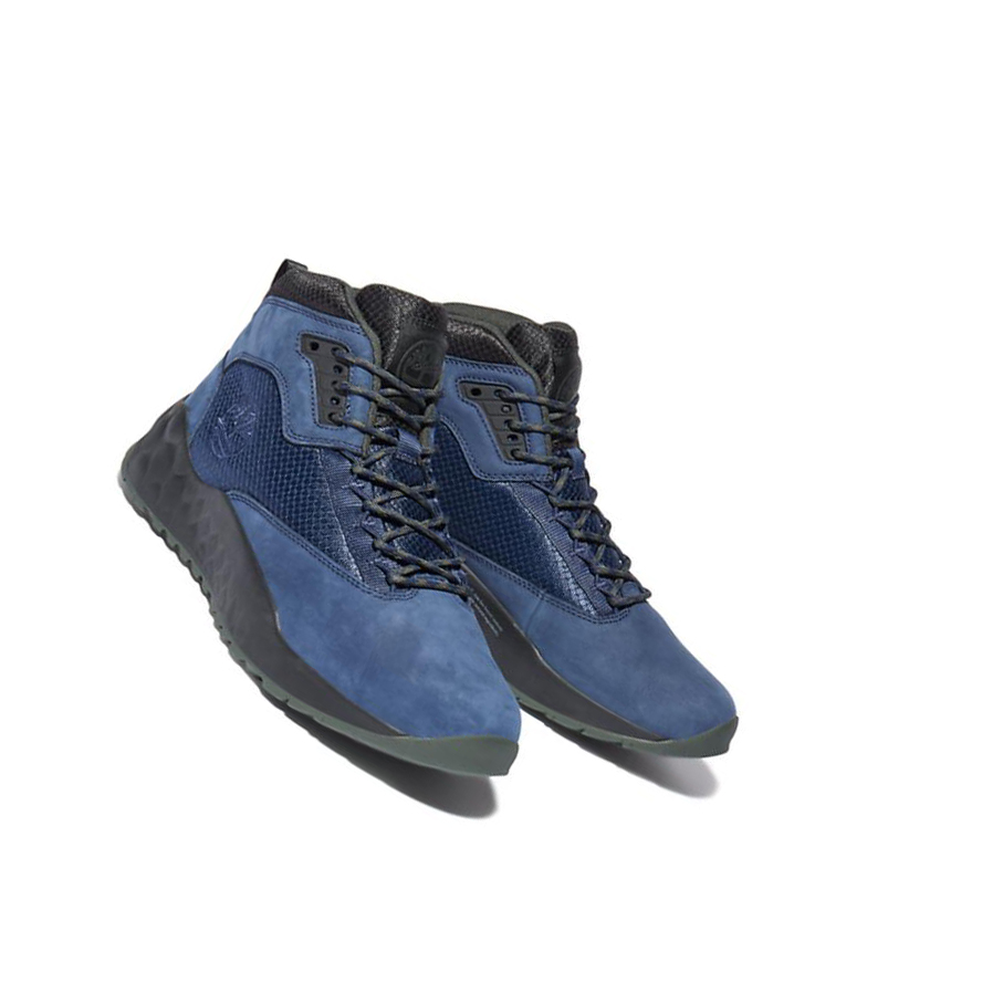 Botas Chukka Timberland Solar Wave GreenStride™ Hombre Azul Marino | ES-ZFMJV70