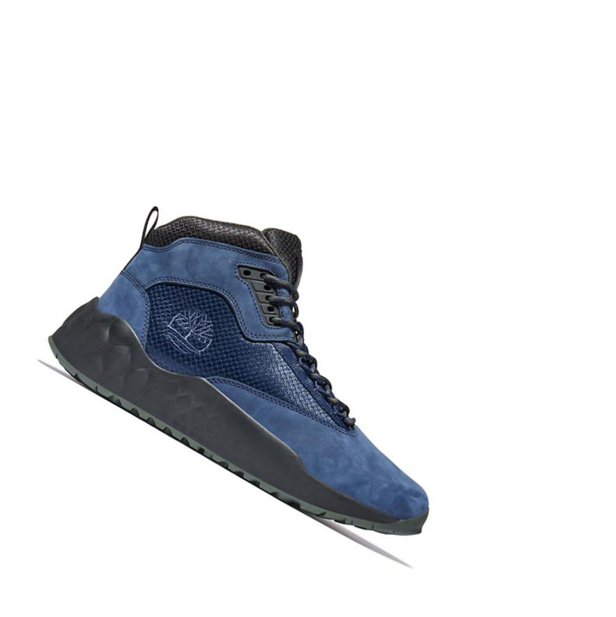 Botas Chukka Timberland Solar Wave GreenStride™ Hombre Azul Marino | ES-ZFMJV70