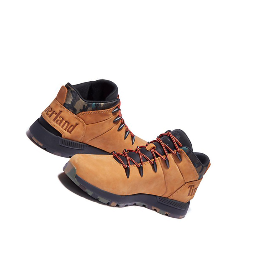 Botas Chukka Timberland Sprint Trekker Hombre Amarillo Negras | ES-NWSLV75