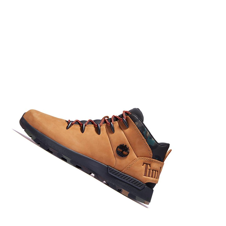 Botas Chukka Timberland Sprint Trekker Hombre Amarillo Negras | ES-NWSLV75