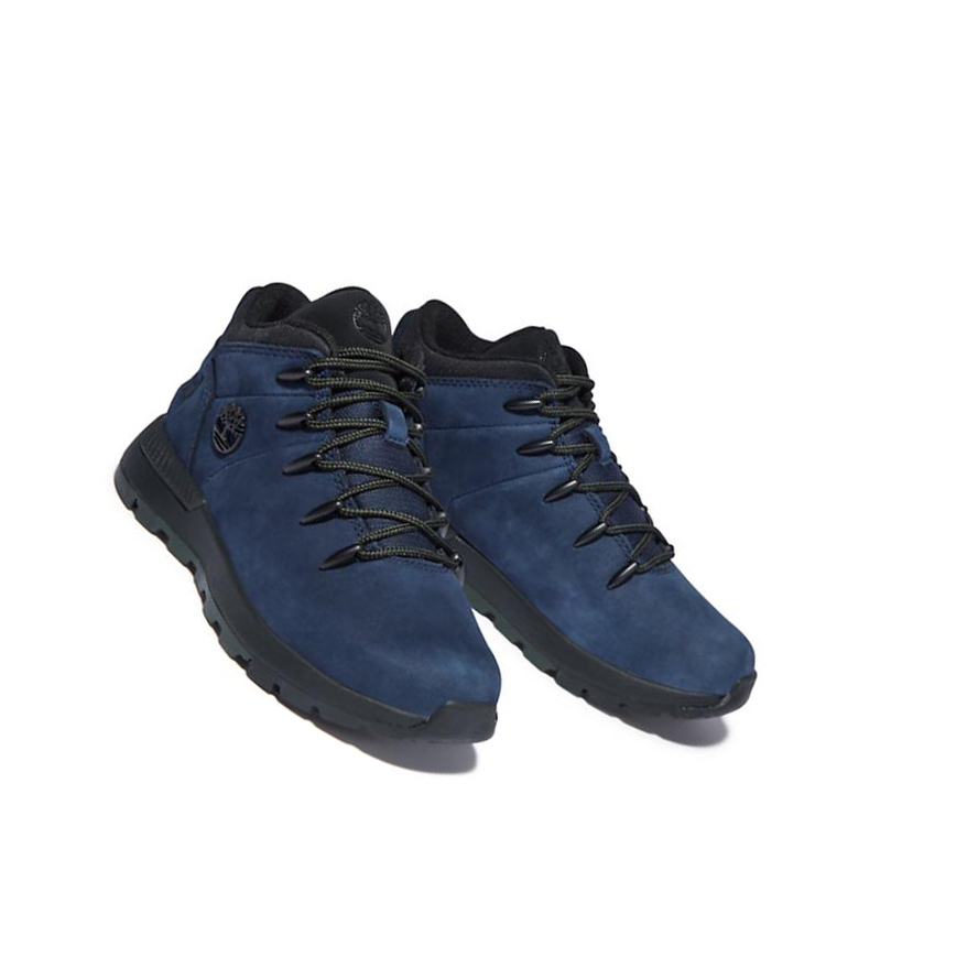 Botas Chukka Timberland Sprint Trekker Niños Azul Marino | ES-HWKBJ60