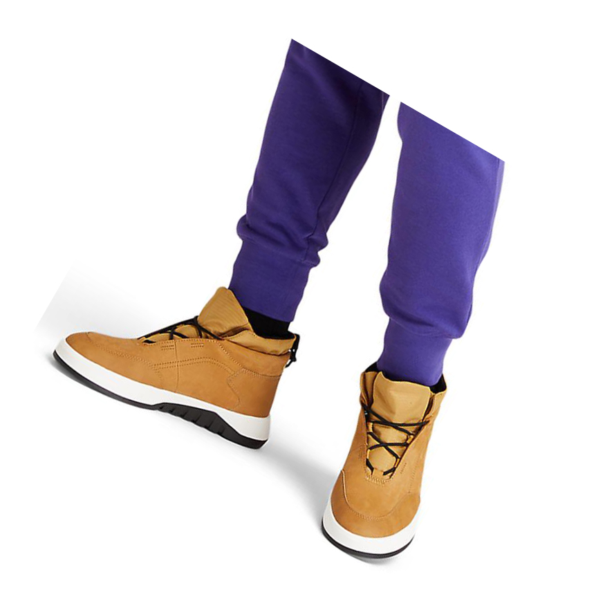 Botas Chukka Timberland Supaway Cuero Hombre Amarillo | ES-COUAI69