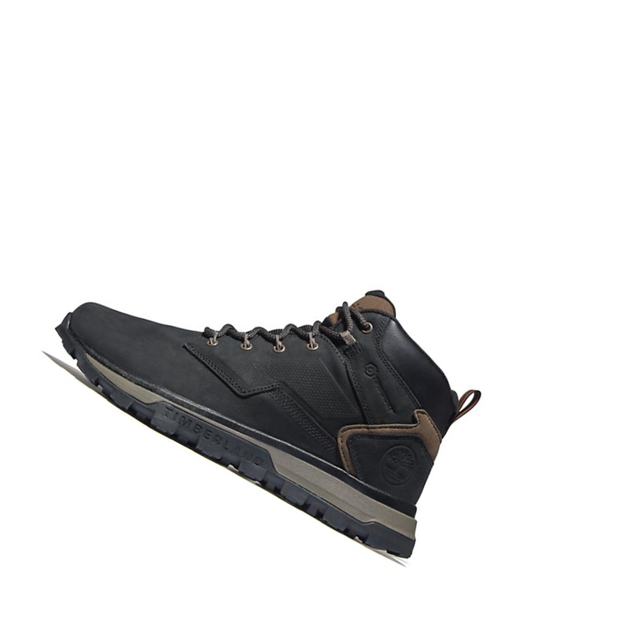 Botas Chukka Timberland Treeline Hiker Hombre Negras | ES-DNLJC10