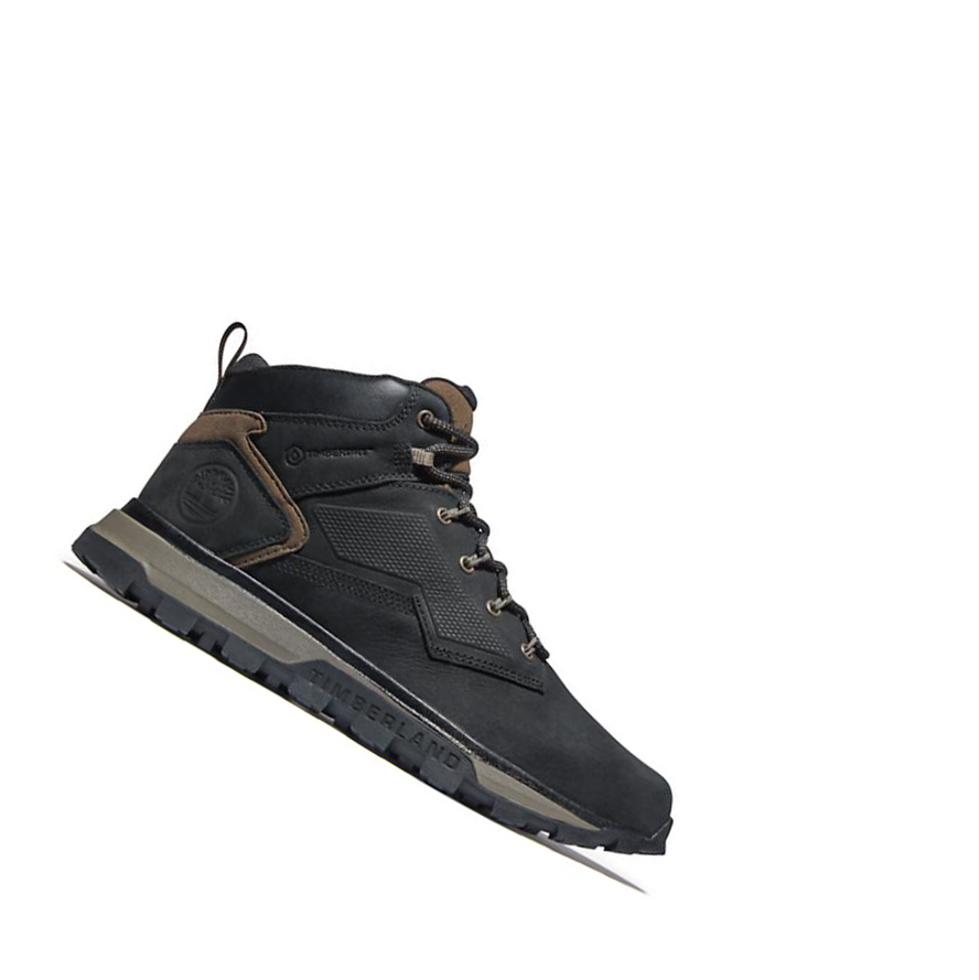 Botas Chukka Timberland Treeline Hiker Hombre Negras | ES-DNLJC10