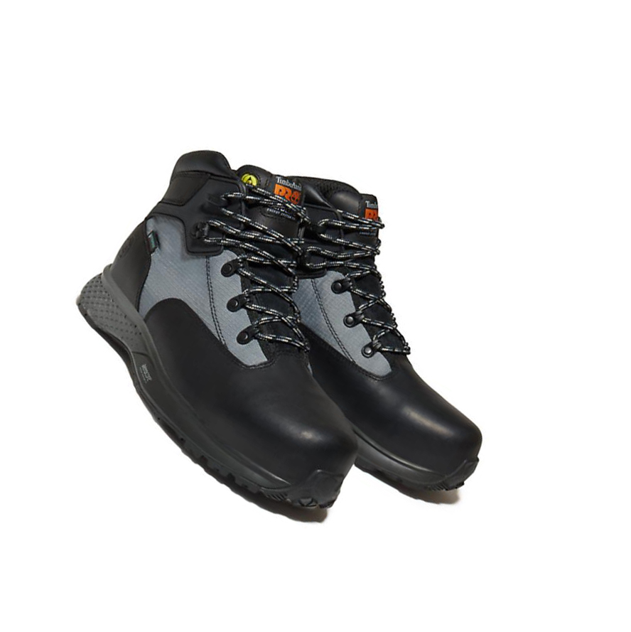 Botas De Trabajo Timberland PRO® Euro Hiker Hombre Negras | ES-NFROZ94