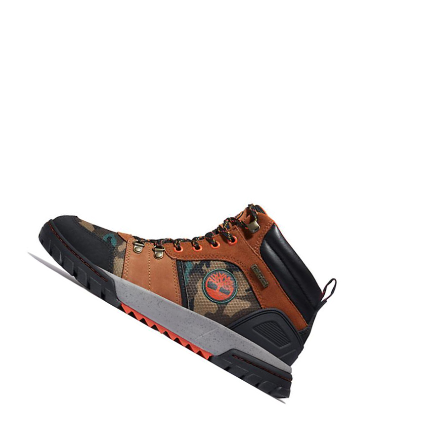 Botas Montaña Timberland Boulder Trail Trekker Hiker Hombre Marrones | ES-OMQFS68