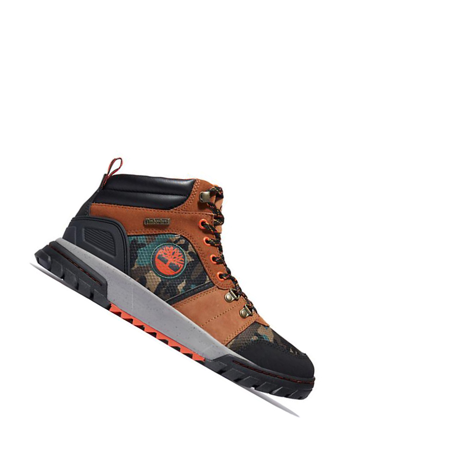 Botas Montaña Timberland Boulder Trail Trekker Hiker Hombre Marrones | ES-OMQFS68