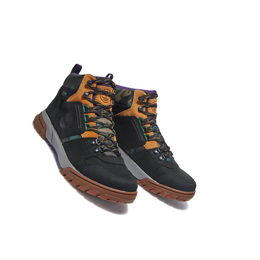 Botas Montaña Timberland Boulder Trail Trekker Chukka Hombre Negras | ES-SINYK29