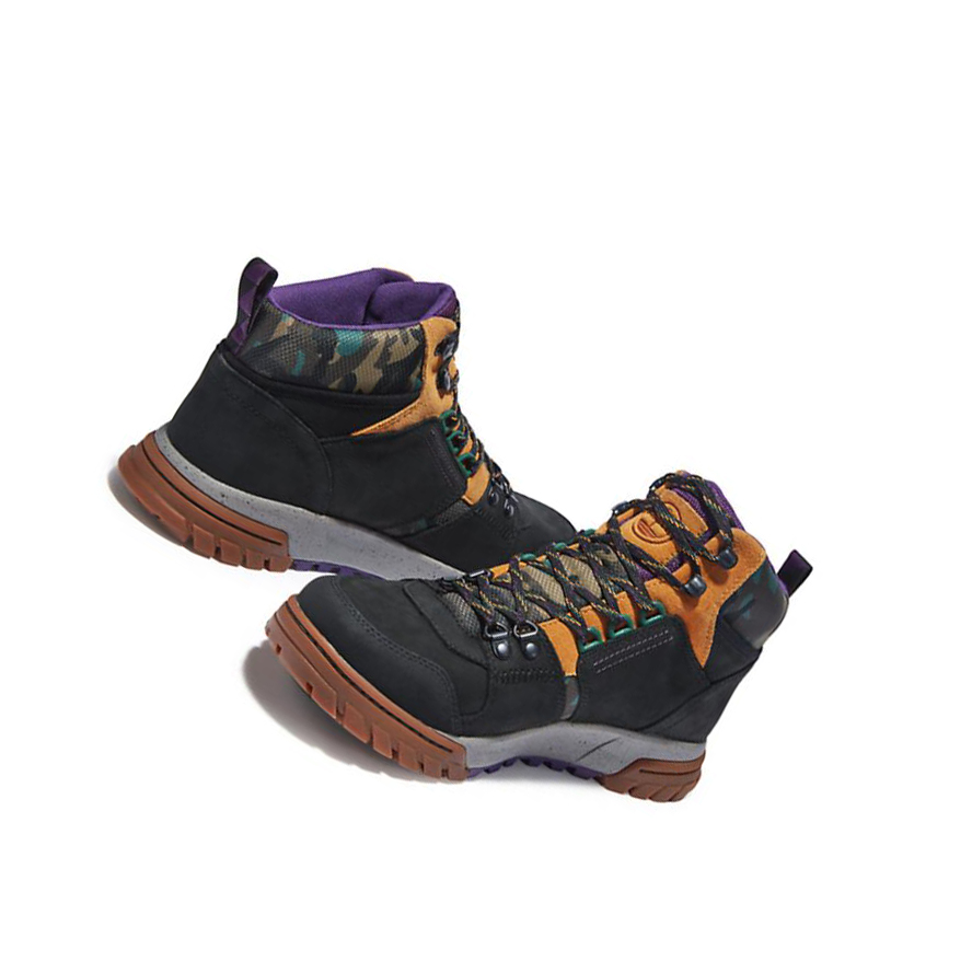 Botas Montaña Timberland Boulder Trail Trekker Chukka Hombre Negras | ES-SINYK29