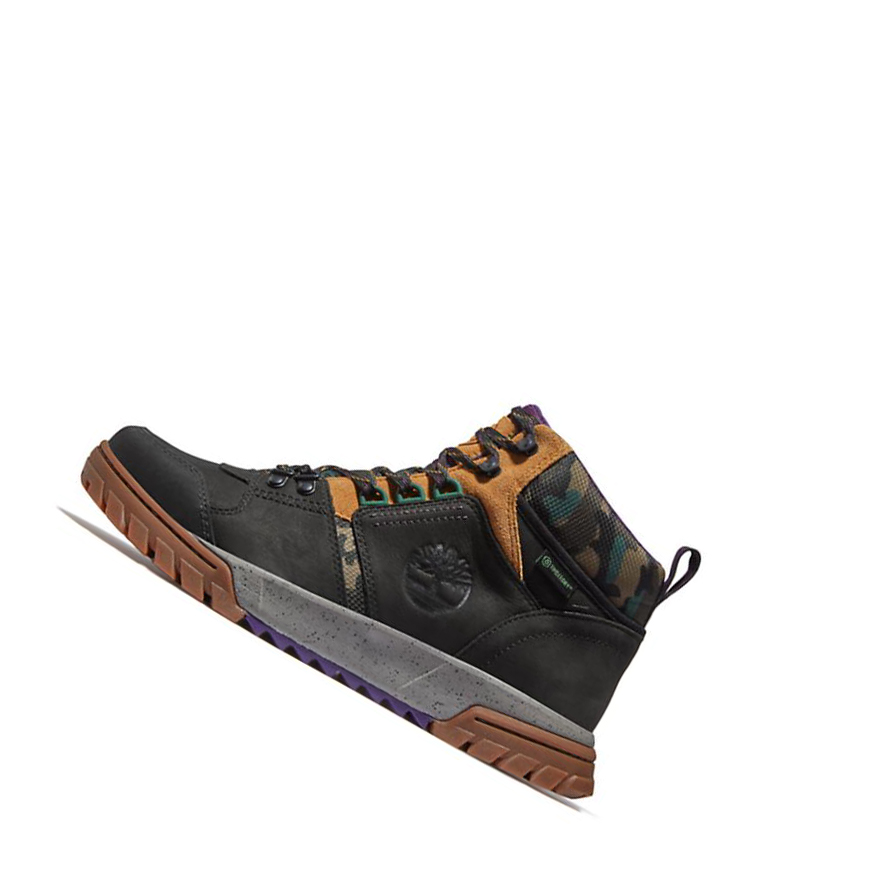 Botas Montaña Timberland Boulder Trail Trekker Chukka Hombre Negras | ES-SINYK29