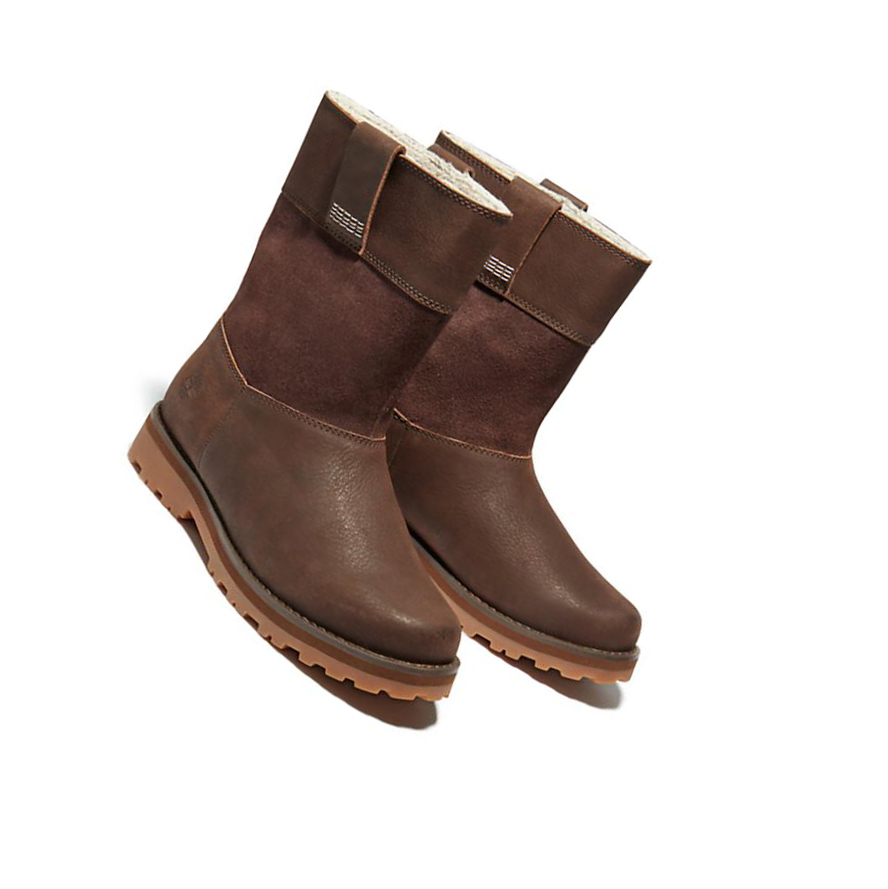 Botas Montaña Timberland Courma Kid Pull-on Niños Marrones | ES-VHDCT83