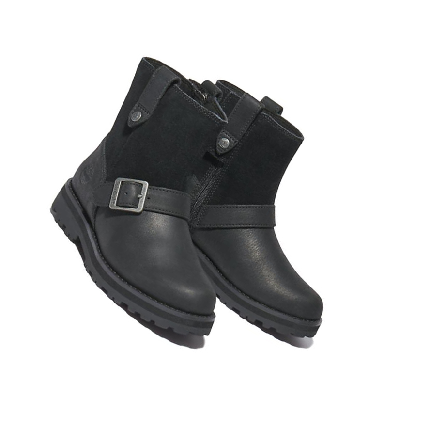 Botas Montaña Timberland Courma Kid Side-zip Invierno Niños Negras | ES-PKXRY76