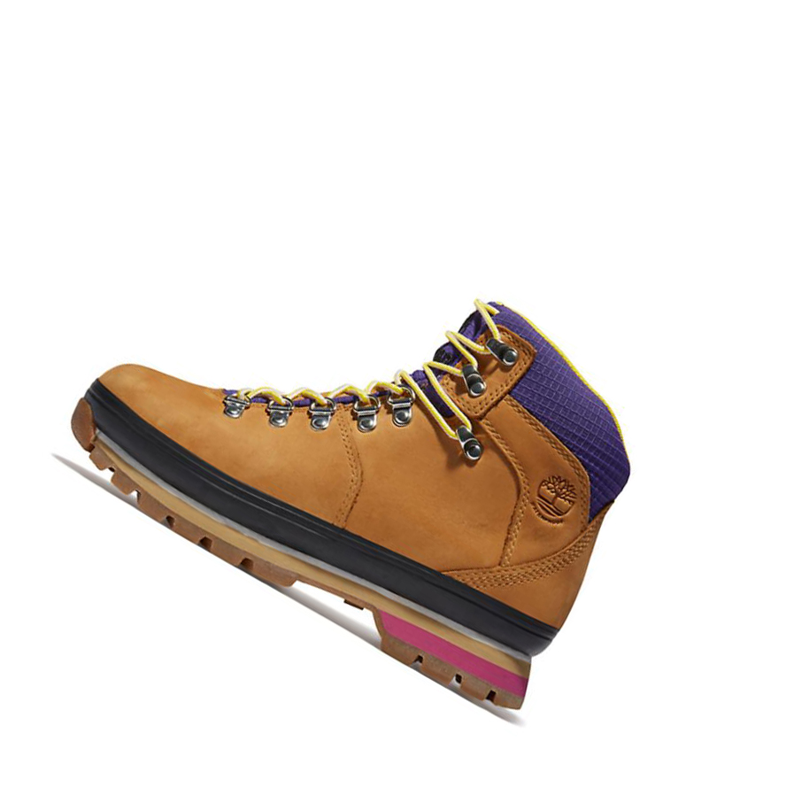 Botas Montaña Timberland Euro Hiker Hiker Mujer Amarillo | ES-HPCZA73