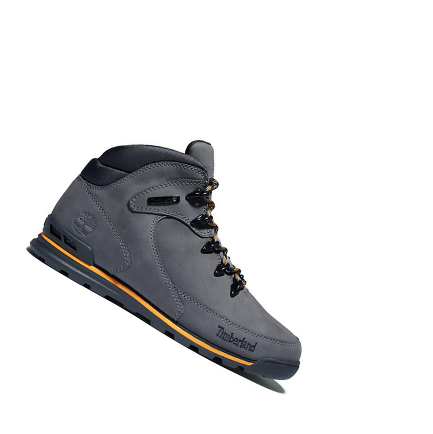 Botas Montaña Timberland Euro Rock Mid Hiker Hombre Gris | ES-FOTNX50