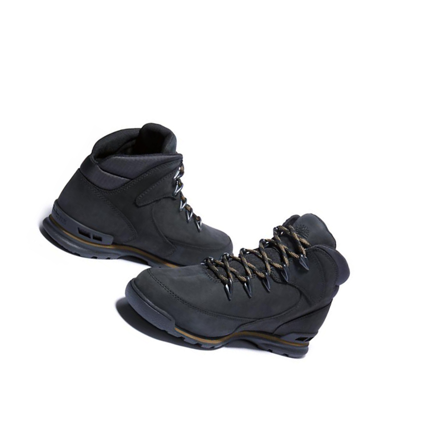 Botas Montaña Timberland Euro Rock Mid Hiker Hombre Negras | ES-KGJTX12