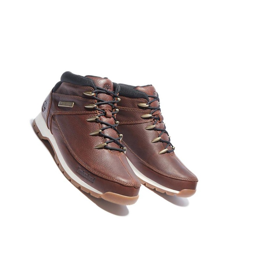 Botas Montaña Timberland Euro Sprint Hiker Full-grain Hombre Marrones | ES-ADJQO24