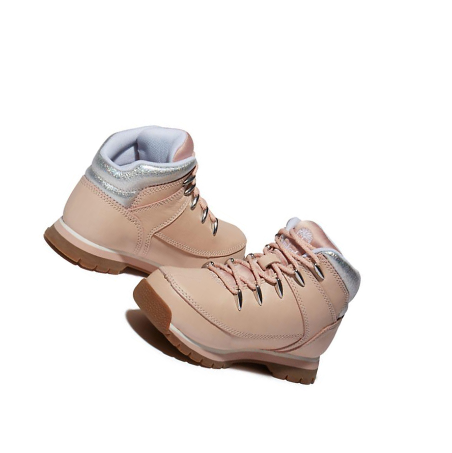 Botas Montaña Timberland Euro Sprint Hiker Niños Rosas Claro | ES-AITZR72