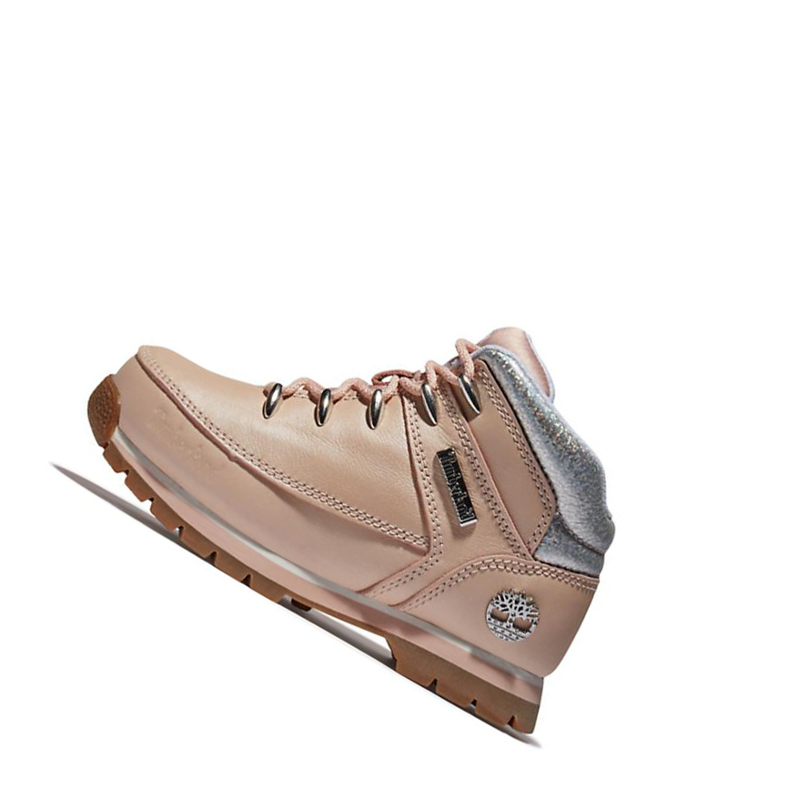 Botas Montaña Timberland Euro Sprint Hiker Niños Rosas Claro | ES-AITZR72