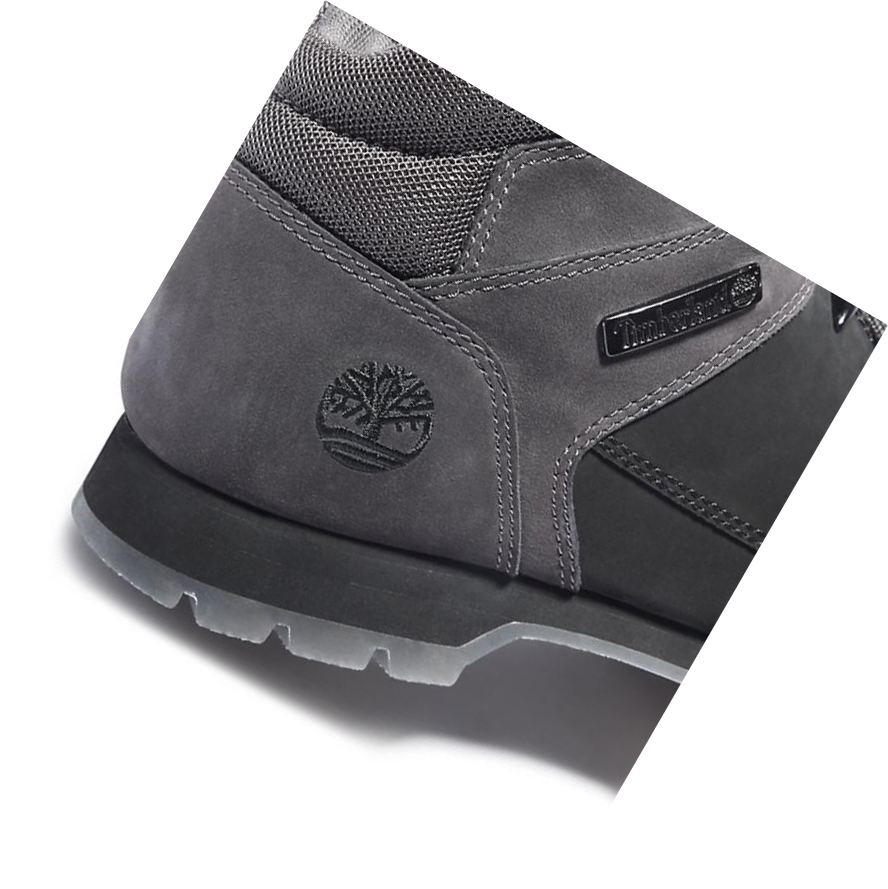 Botas Montaña Timberland Euro Sprint Hiker Hombre Negras Gris | ES-CHQNE70