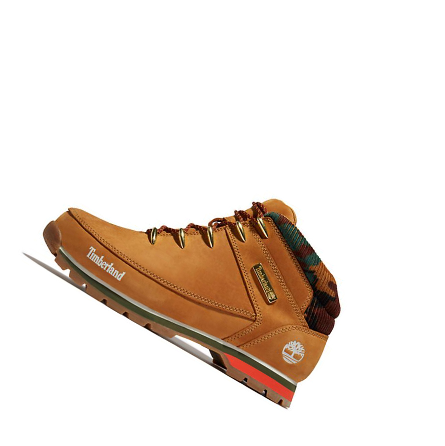 Botas Montaña Timberland Euro Sprint Hiker Hombre Amarillo | ES-JFGWM18