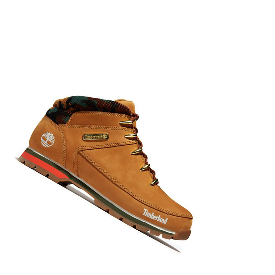 Botas Montaña Timberland Euro Sprint Hiker Hombre Amarillo | ES-JFGWM18