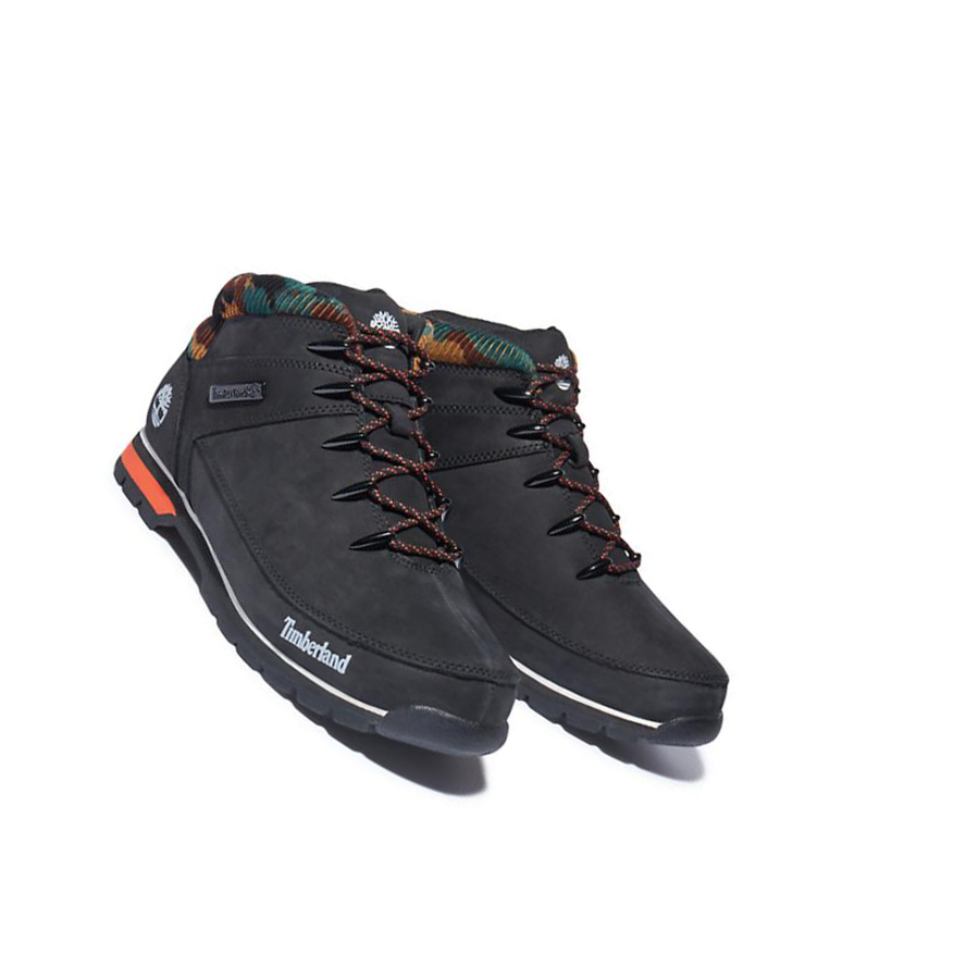 Botas Montaña Timberland Euro Sprint Hiker Hombre Negras | ES-OTXSB16