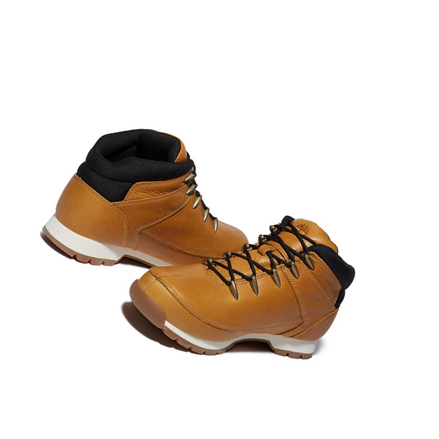 Botas Montaña Timberland Euro Sprint Hiker Full-grain Hombre Amarillo | ES-TFANH37