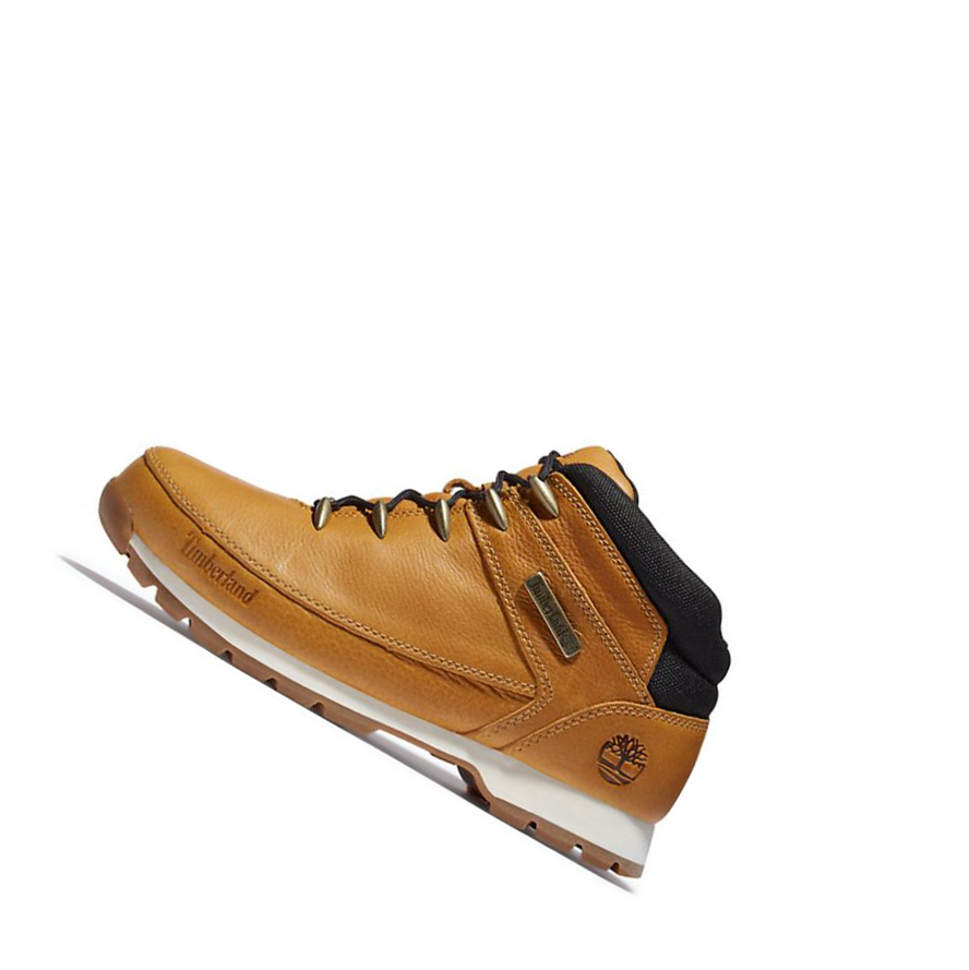 Botas Montaña Timberland Euro Sprint Hiker Full-grain Hombre Amarillo | ES-TFANH37