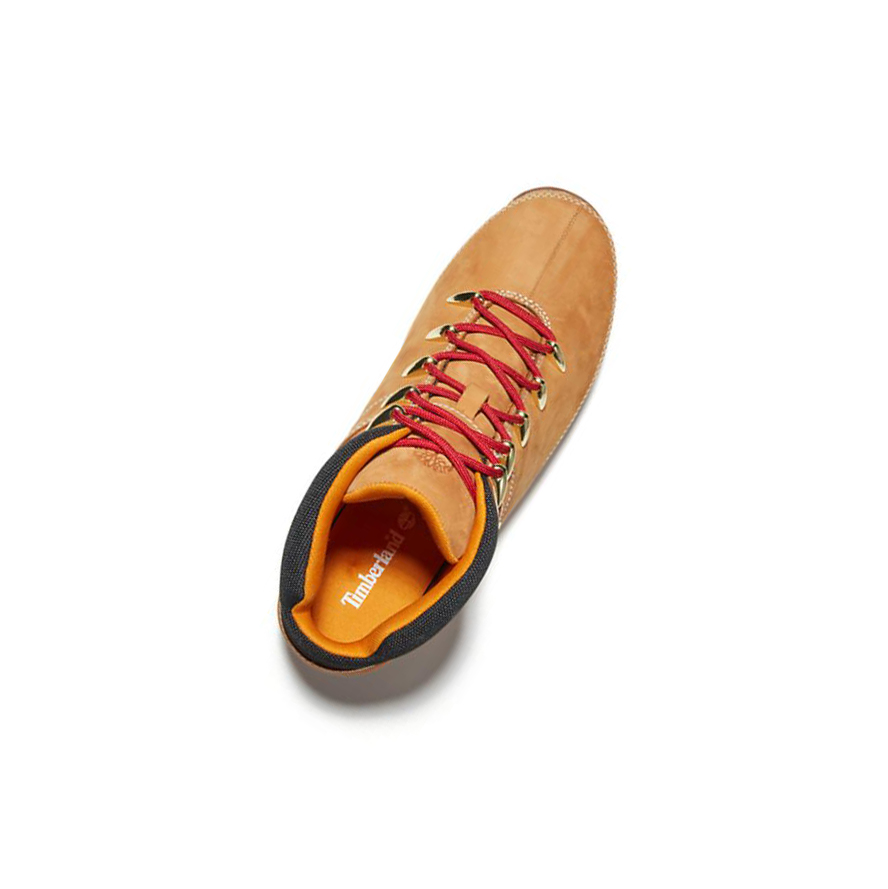 Botas Montaña Timberland Euro Sprint Red-laced Hiker Hombre Amarillo | ES-QSPJT30